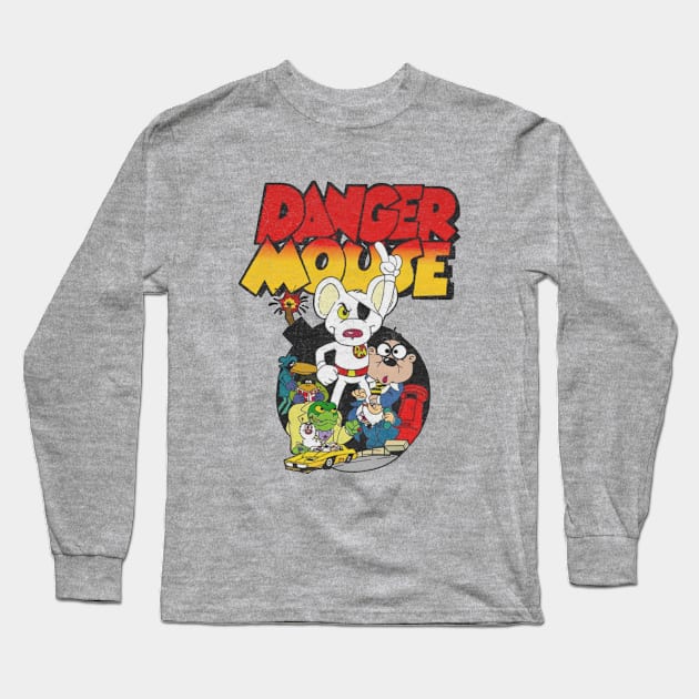 Danger Mouse Long Sleeve T-Shirt by Do Something Today